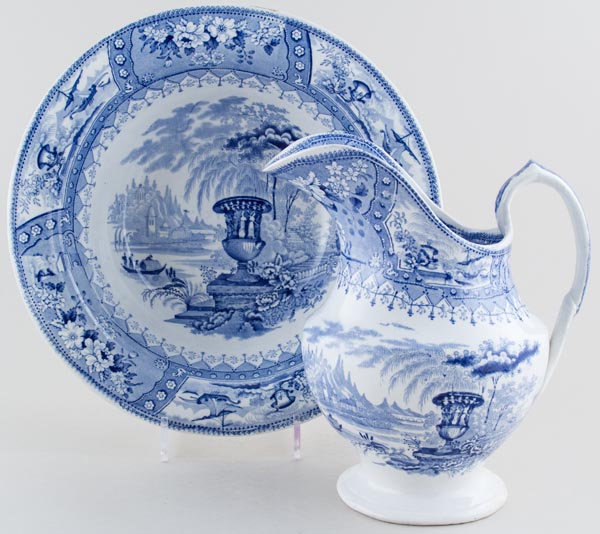 Ewer and Bowl c1830